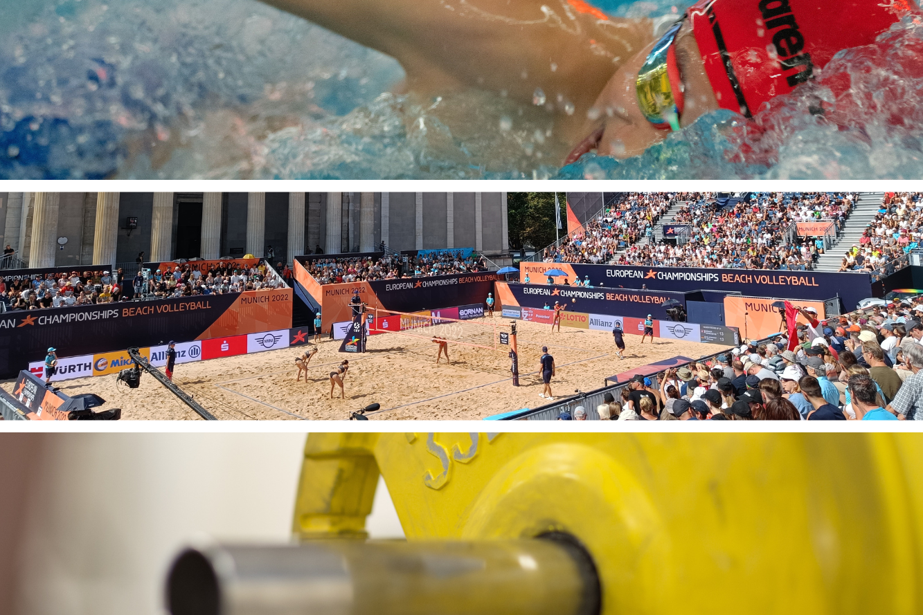Schwimmen-Krafttraining-Beachvolleyball
